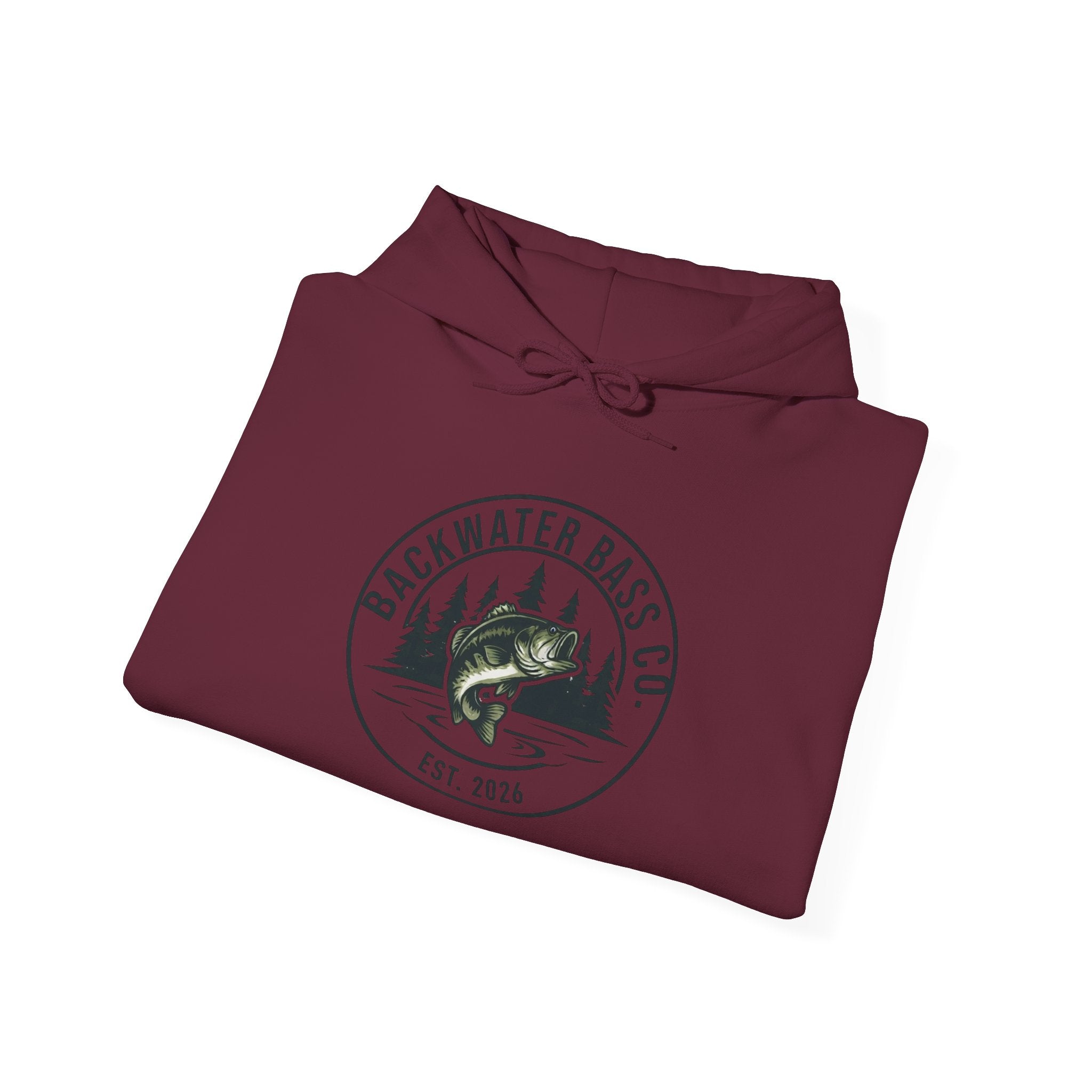 Unisex Backwater Bass Heavy Blend™ Hooded Sweatshirt
