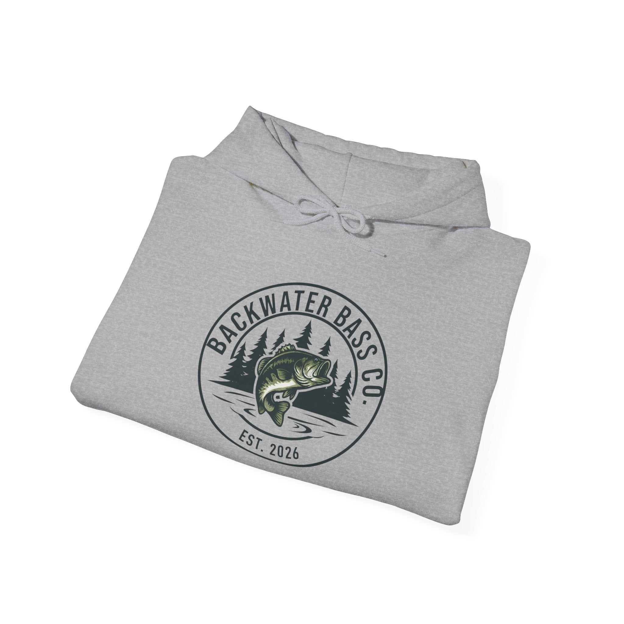 Unisex Backwater Bass Heavy Blend™ Hooded Sweatshirt