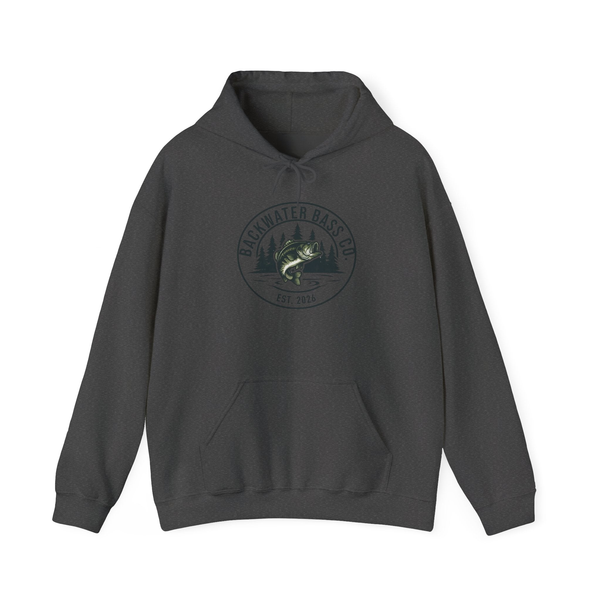 Unisex Backwater Bass Heavy Blend™ Hooded Sweatshirt