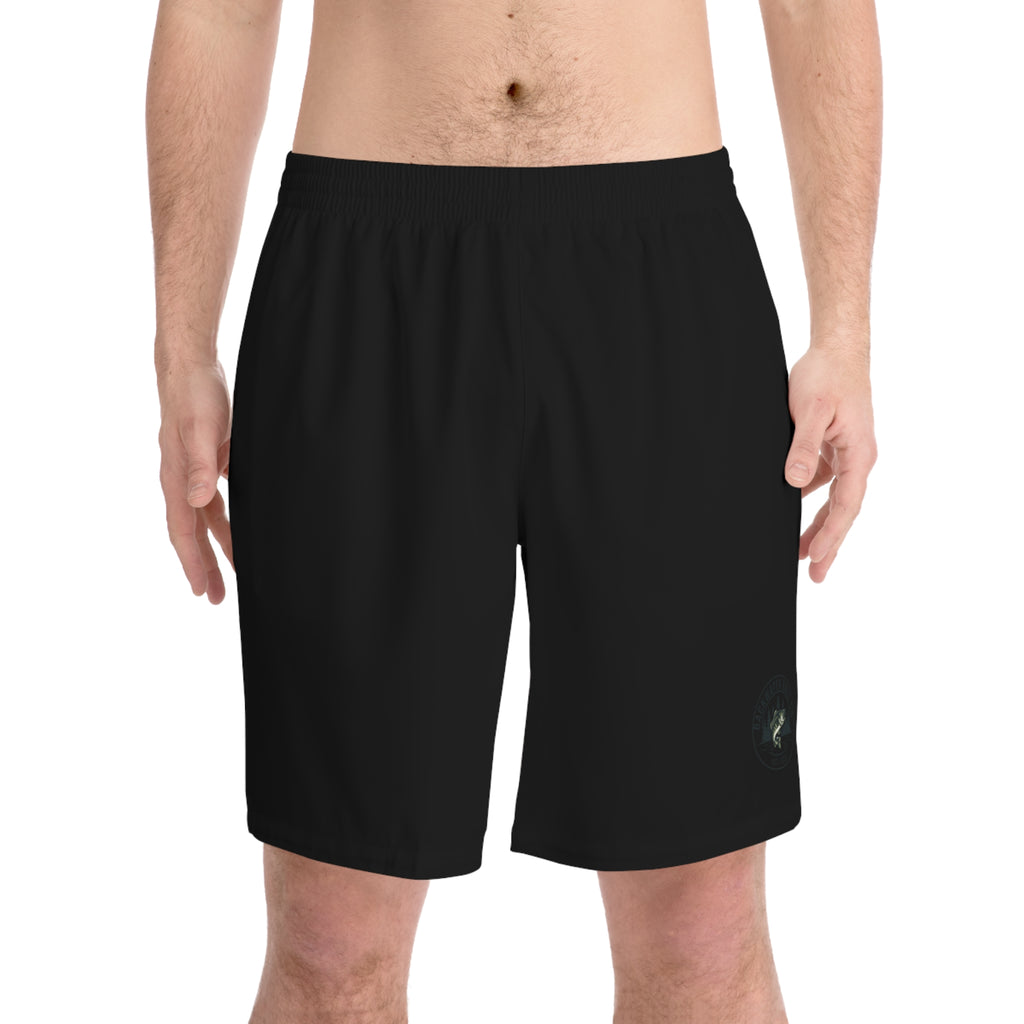Men's Elastic Beach Shorts (AOP)
