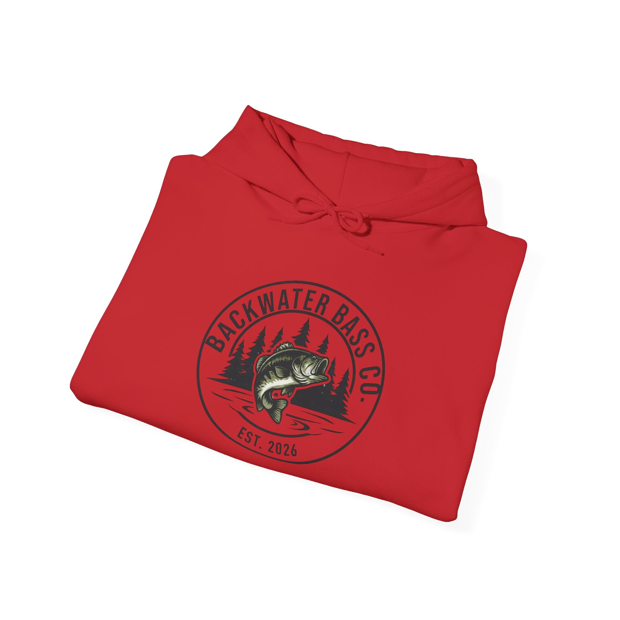 Unisex Backwater Bass Heavy Blend™ Hooded Sweatshirt